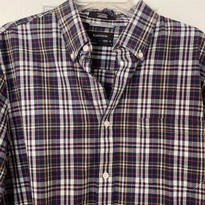 Nordstrom plaid button up